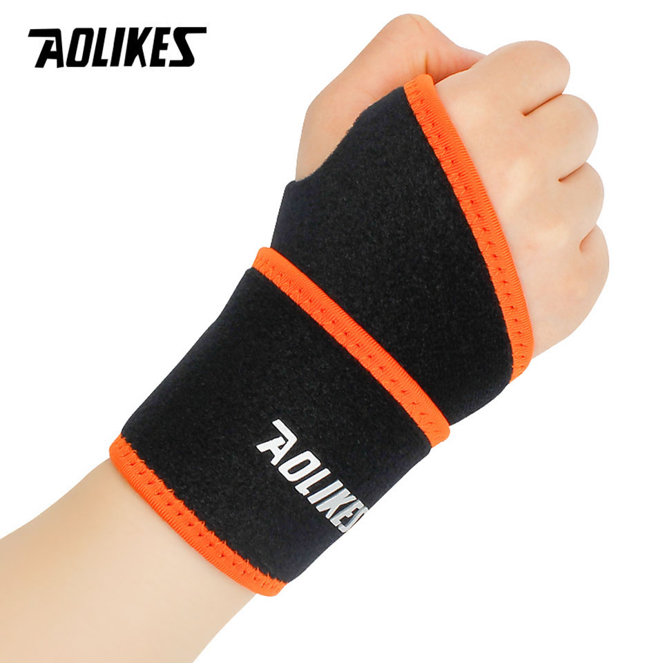 Lifting Straps Wrist - AOLIKES-Attelle de poignet réglable, support de
