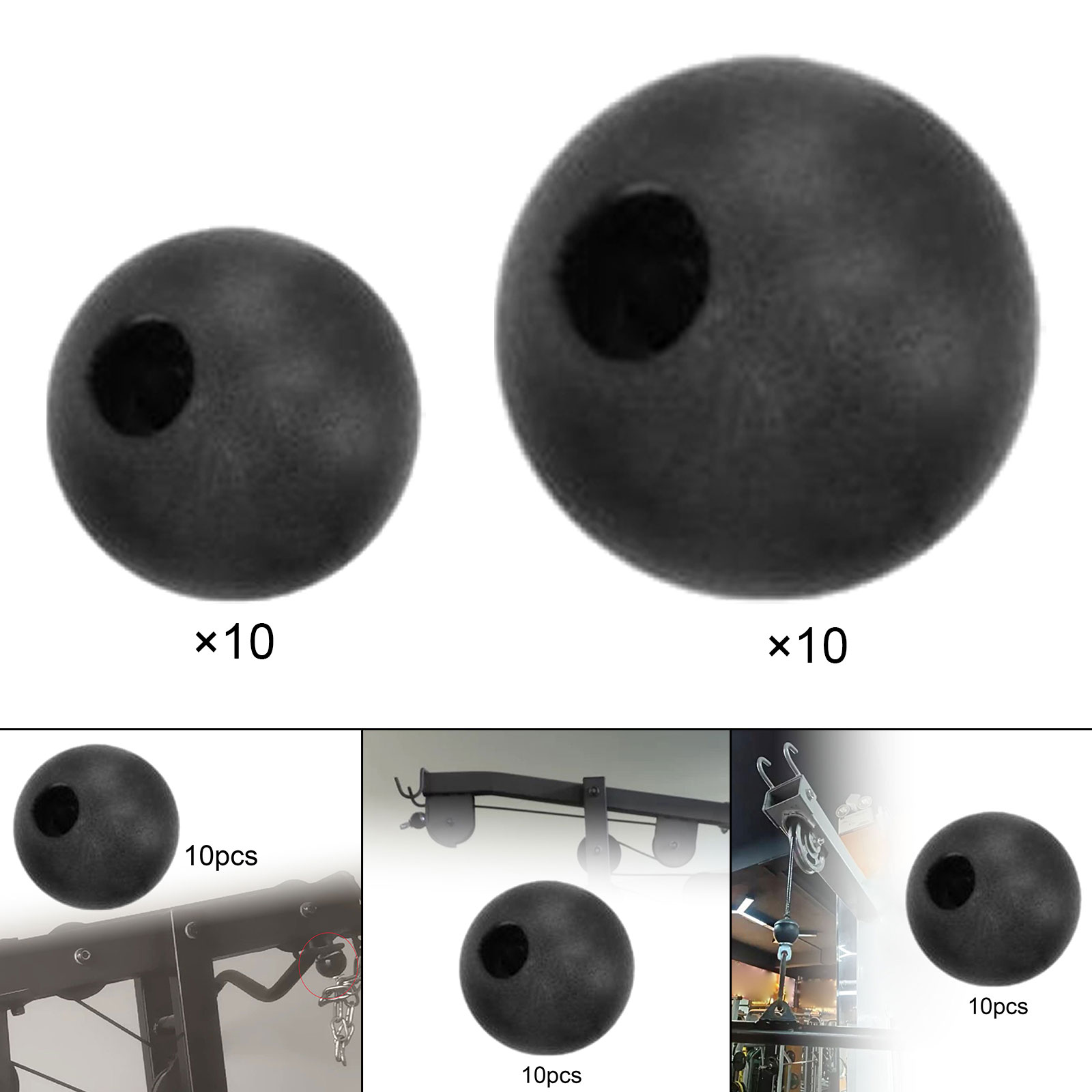 Home Gym Nala - Bouchons de balle de câble de