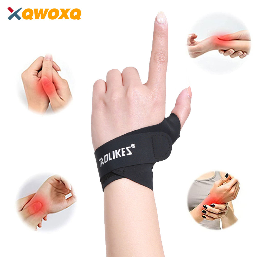 Lifting Straps Wrist - Attelle de pouce réglable, sangle de