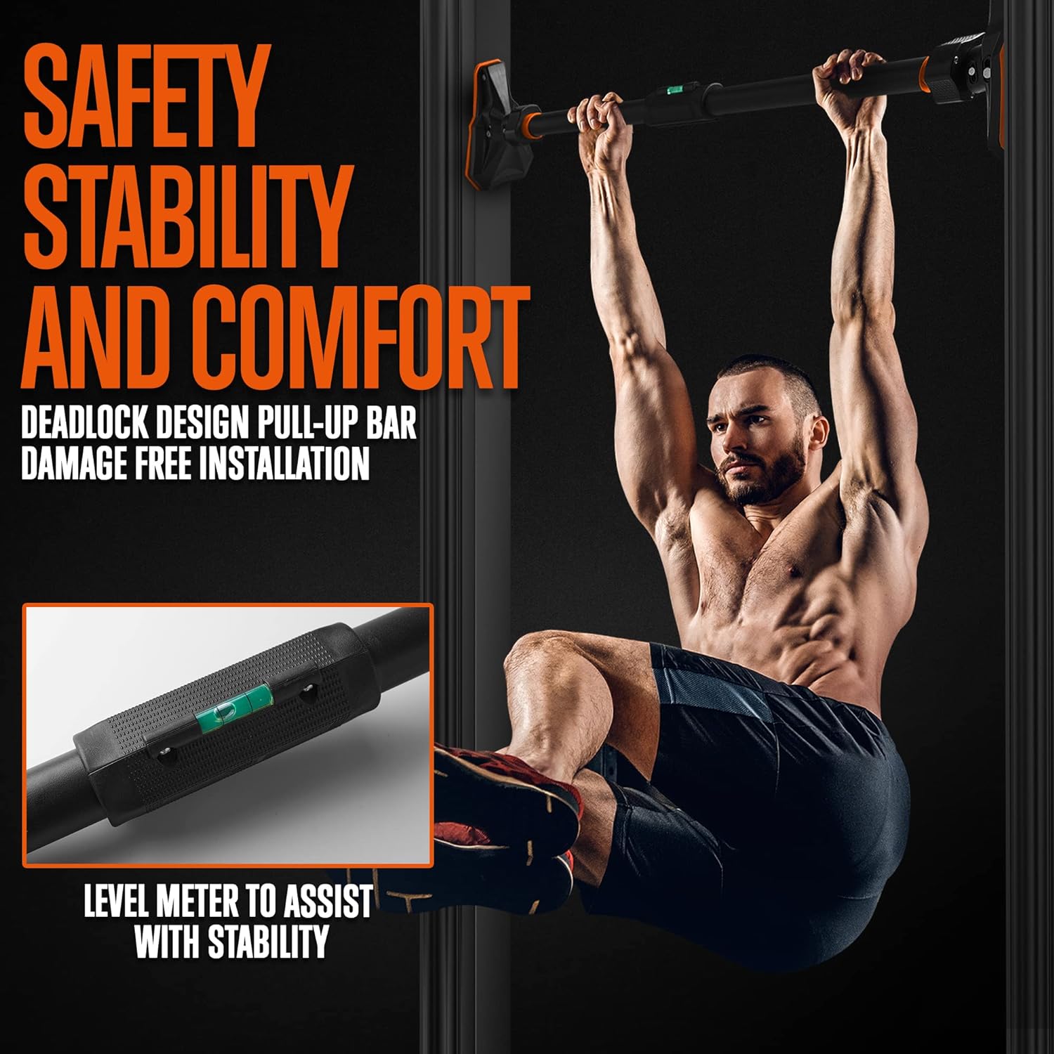 Chin Up Doorframe - Barre de traction/pull-up pour cadre de