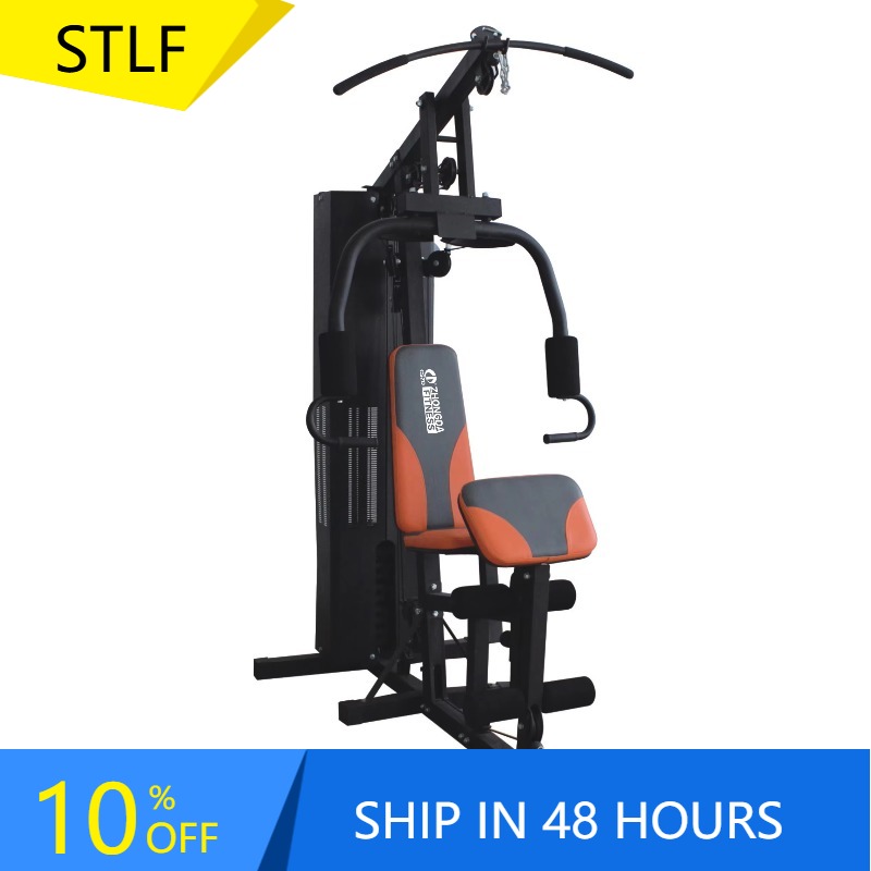 Home Gym Cable Machine With Weight Stack - YTYINUnisexe réglable poids pile câble croisé