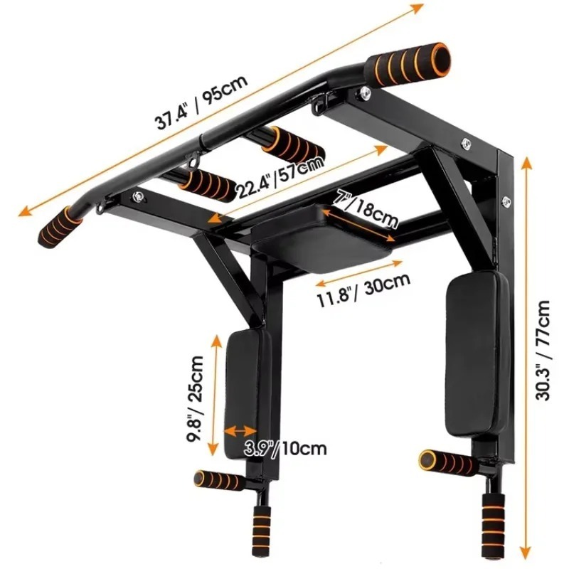 Home Gym Multifunctional - Barre de traction murale pour usage