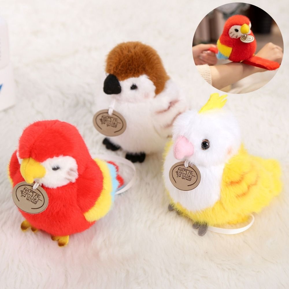 Boxing Bag Stand - Simulation perroquet en peluche pendentif sac
