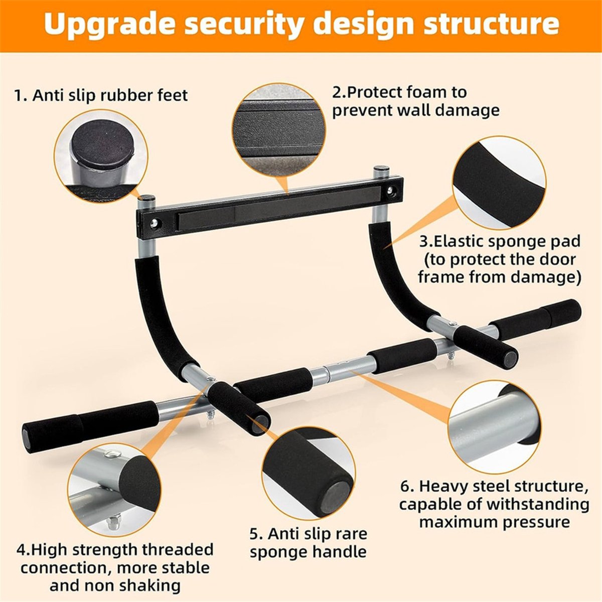 Barre de traction murale ABST  - Chin Up Doorframe avis et prix