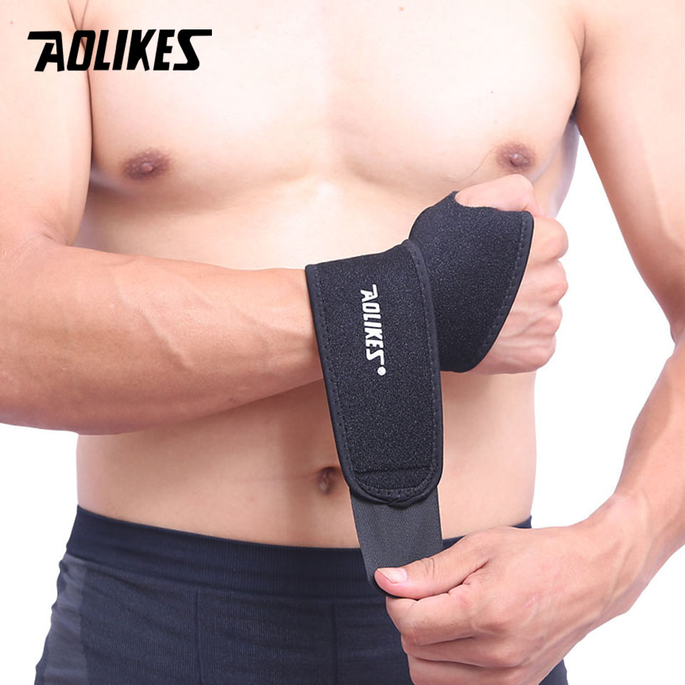 AOLIKES-Attelle de poignet rég - Lifting Straps Wrist avis et prix