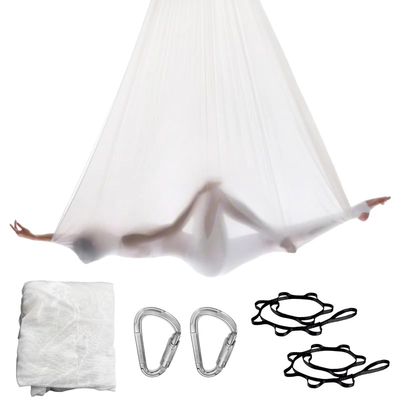 Hamac volant violet, balançoir - Yoga Trapeze Swing avis et prix
