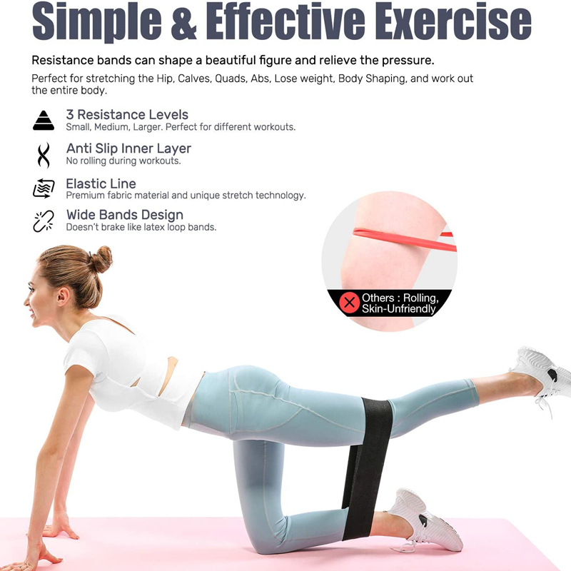 Set d'élastiques en caoutchouc - Home Gym Studio avis et prix
