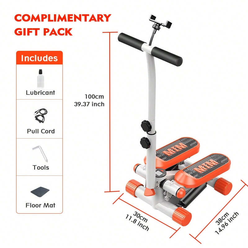 Mini stepper avec bandes de ré - Home Gym Resistance Machine avis et prix