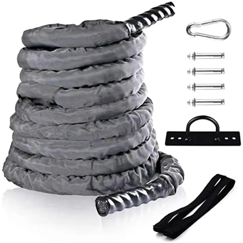 Corde de combat en nylon de ha - Home Gym Exercise avis et prix