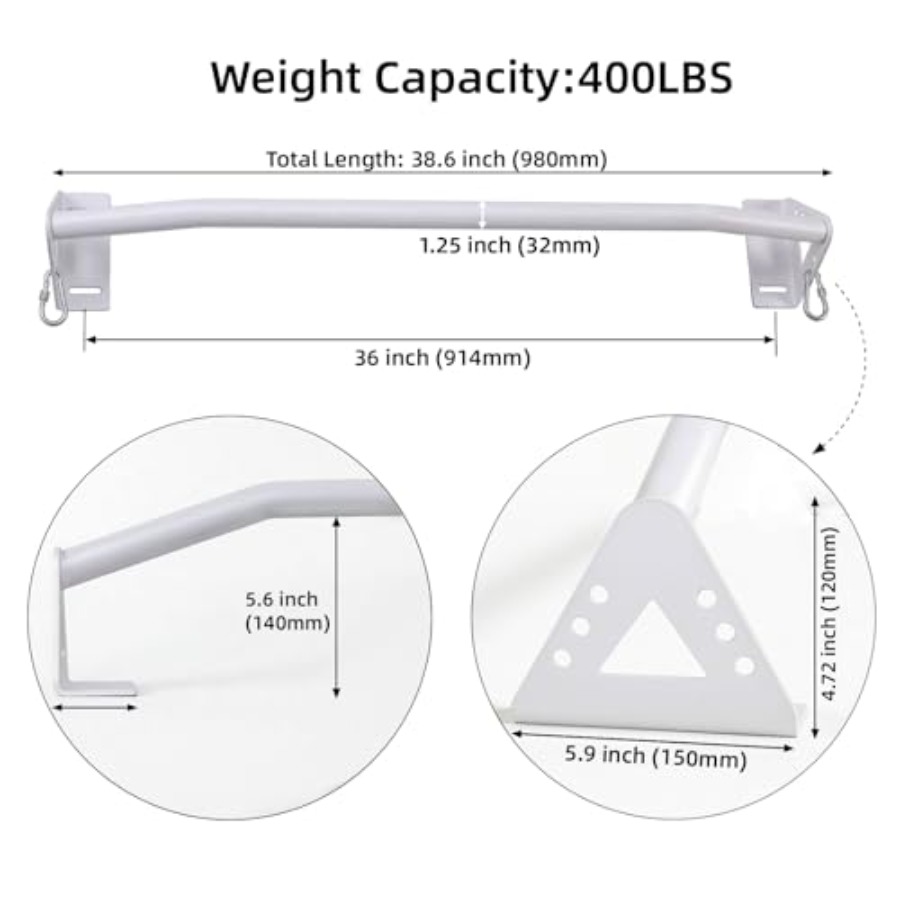 Barre de traction murale robus - Chin Up Doorframe avis et prix