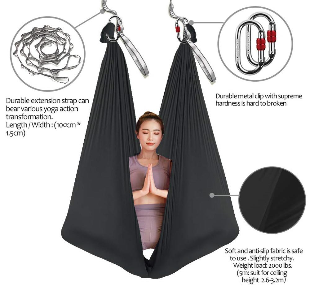 Ensemble de hamac de Yoga aéri - Yoga Trapeze Swing avis et prix