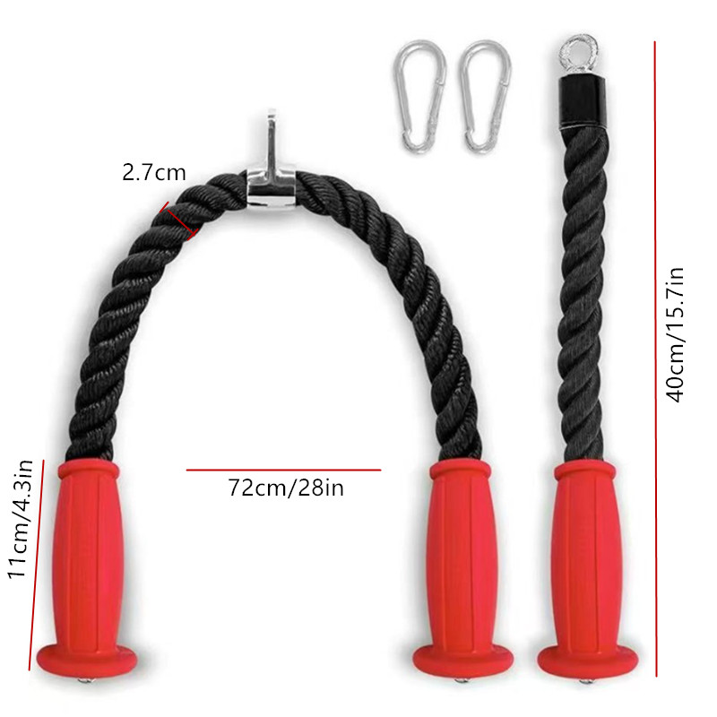Cordes ergonomiques pour trice - Home Gym Studio avis et prix