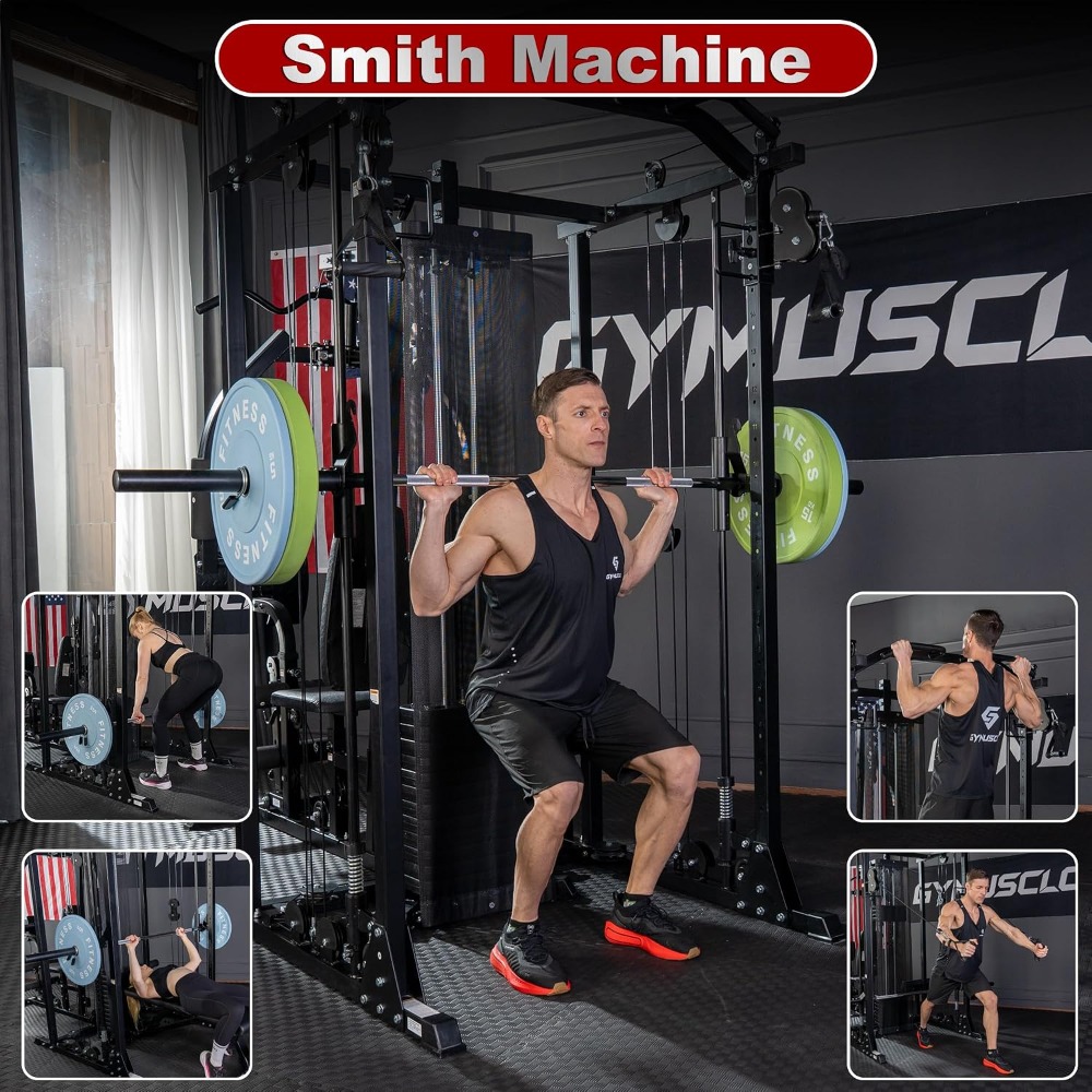 Machine de musculation multifo - Home Gym Cable Machine With Weight Stack avis et prix