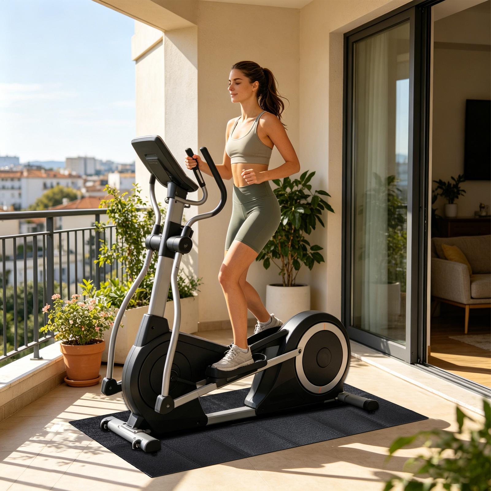 Tapis de tapis roulant robuste - Home Gym Floor avis et prix
