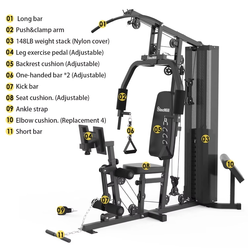 Système de poulies multifoncti - Home Gym Nala avis et prix