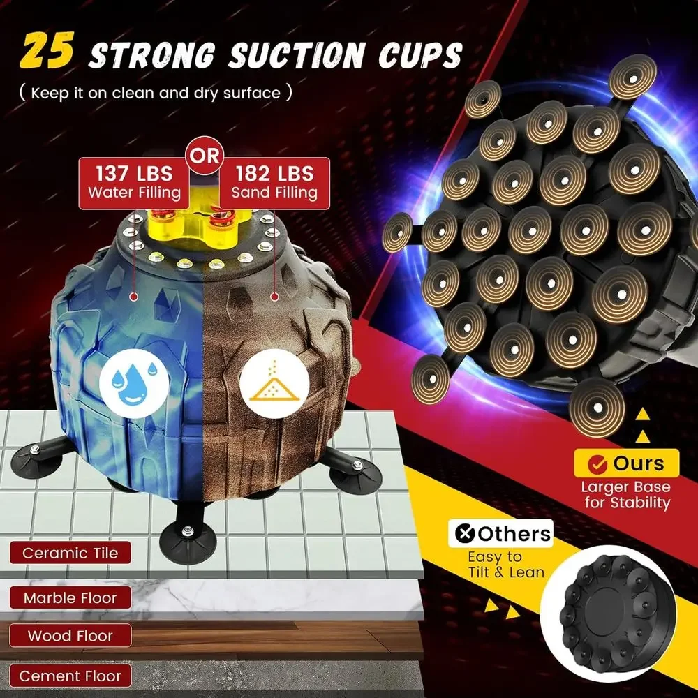 Sac de boxe à ventouse robuste - Boxing Bag Stand avis et prix