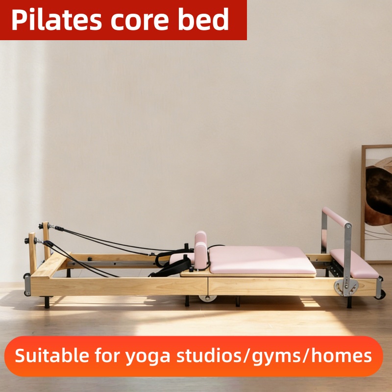 Lit de Pilates pliable en bois - Home Gym Studio avis et prix
