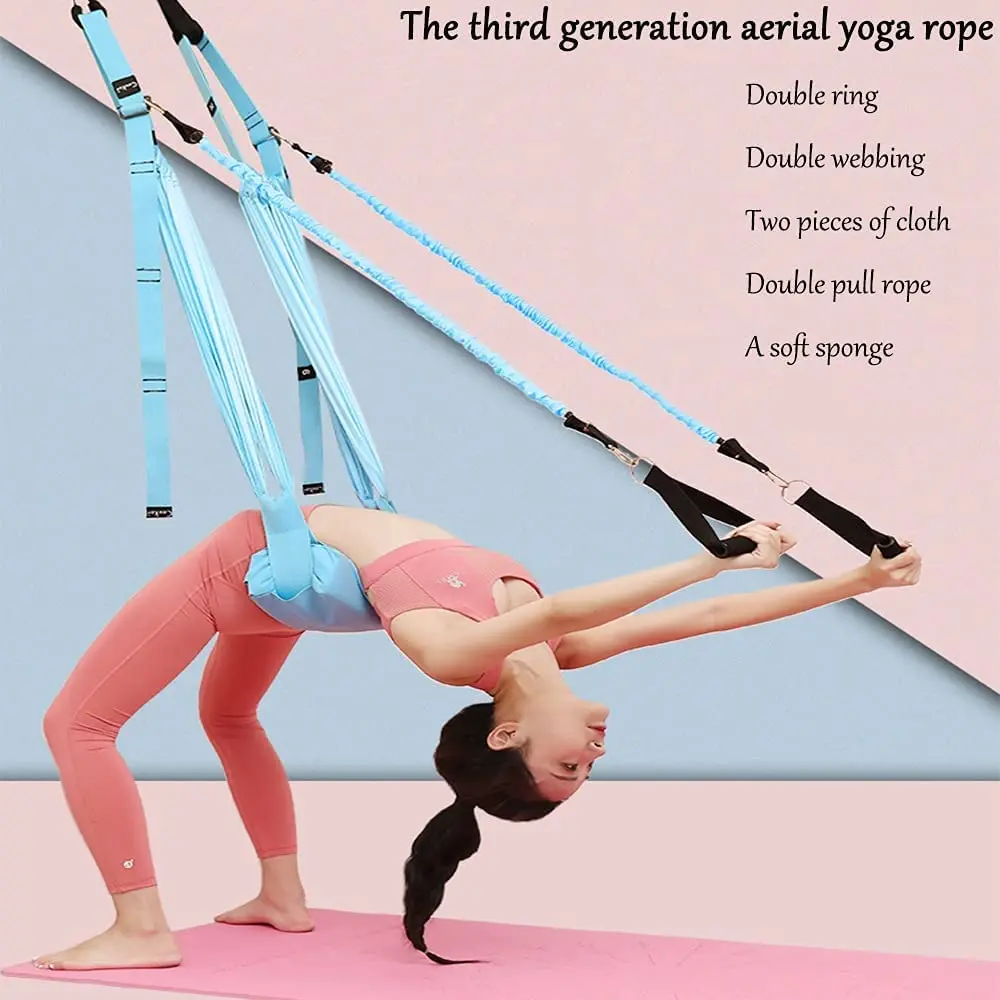 Sangle de Yoga aérien réglable - Yoga Trapeze Swing avis et prix