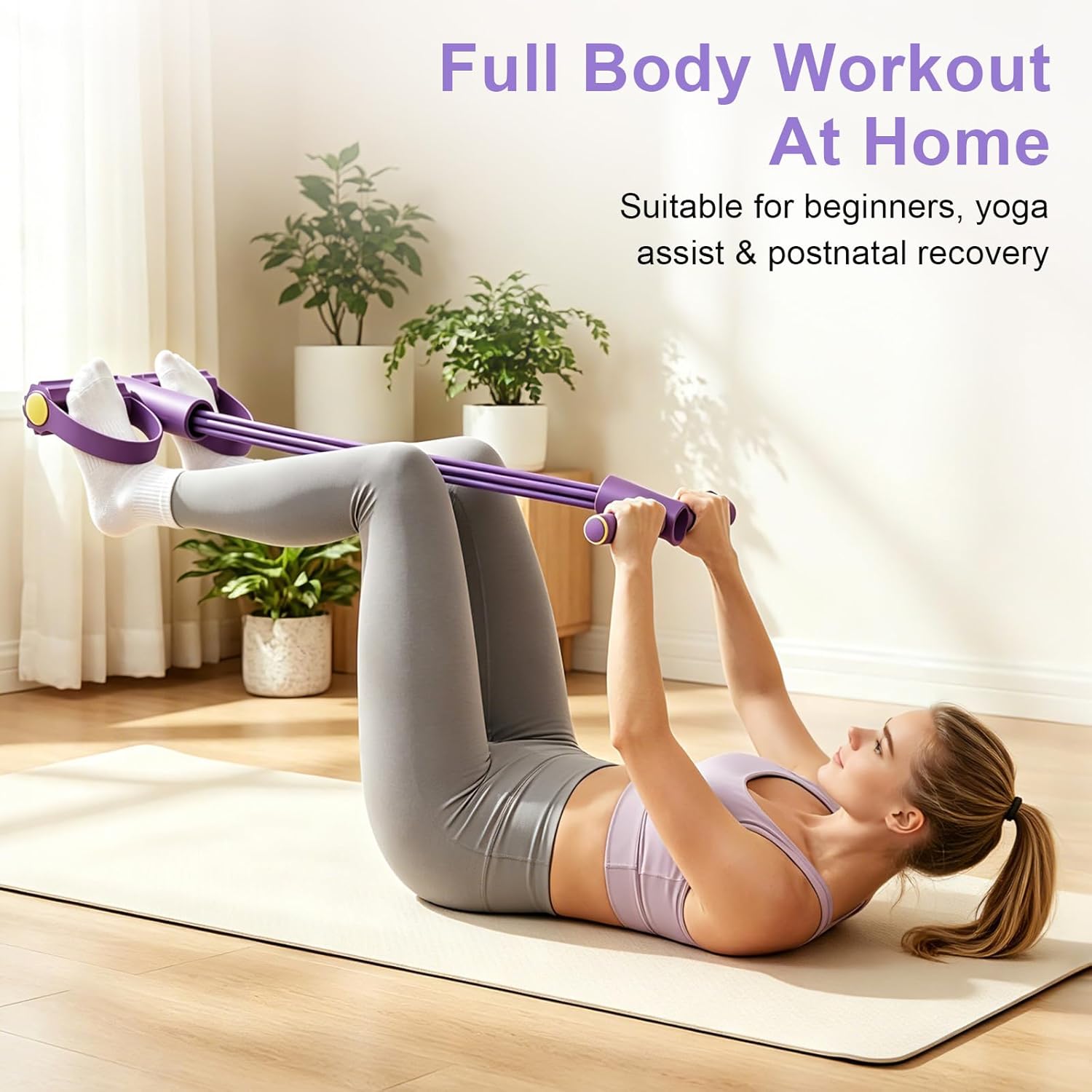 Bande de résistance à 4 tubes, - Home Gym Resistance Machine avis et prix